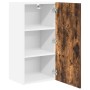 Mueble colgante con puerta Riga Roble Ahumado y 40 x 31 x 80 cm