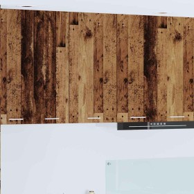 Mueble colgante con estante Riga Madera Vieja y 40 x 31 x 80 cm