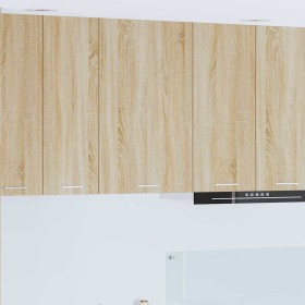 Mueble colgante con estante Riga Roble Sonoma y 50 x 31 x 80 cm