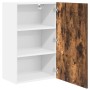 Mueble colgante con puerta Riga Roble Ahumado y 50 x 31 x 80 cm