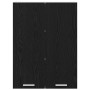 Mueble colgante con estante Riga Roble Negro 60 x 31 x 80 cm