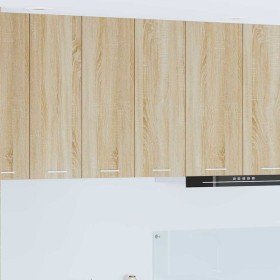 Mueble colgante con estante Riga Roble Sonoma 60 x 31 x 80 cm