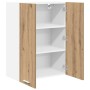 Mueble colgante con puerta Riga Roble artesanal 60 x 31 x 80 cm