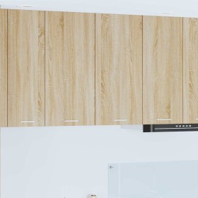 Mueble colgante con estante Riga Roble Sonoma 80 x 31 x 80 cm