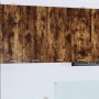 Mueble colgante con estante Riga Roble ahumado 80 x 31 x 80 cm