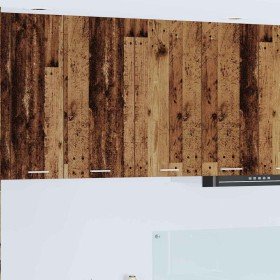 Mueble colgante con estante Riga Madera Vieja 80 x 31 x 80 cm