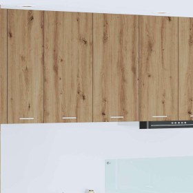 Mueble colgante con puerta Riga Roble artesanal 80 x 31 x 80 cm