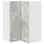 Mueble colgante Riga Gris Concreto y 57 x 57 x 80 cm