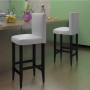 Küchenhocker 2 Einheiten weißes Kunstleder von vidaXL, Küchenhocker - Ref: Foro24-240073, Preis: 196,66 €, Rabatt: %