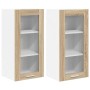 Mueble colgante Riga 2 pcs Roble Sonoma 40 x 31 x 80 cm