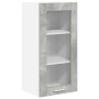 Mueble colgante con estante Riga Gris Concreto 40 x 31 x 80 cm