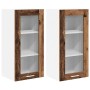 Mueble colgante Riga 2 pcs Madera Vieja 40 x 31 x 80 cm