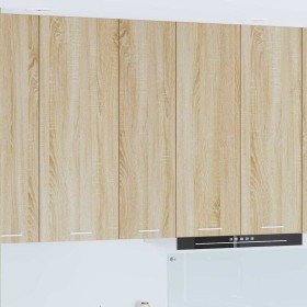 Mueble colgante con estante Riga Roble Sonoma 30 x 31 x 100 cm