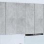 Mueble colgante con estante Riga Gris Concreto 30 x 31 x 100 cm