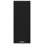 Mueble colgante con estante Riga Roble Negro 40 x 31 x 100 cm