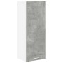 Mueble colgante con estante Riga Gris Concreto 40 x 31 x 100 cm