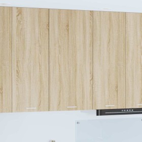 Mueble colgante con puerta Riga Roble Sonoma y 50 x 31 x 100 cm