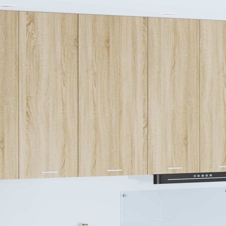 Mueble colgante con puerta Riga Roble Sonoma y 50 x 31 x 100 cm