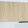 Mueble colgante con puerta Riga Roble Sonoma y 50 x 31 x 100 cm