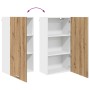 Mueble colgante Riga Roble Artesano y 50 x 31 x 100 cm