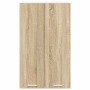 Mueble colgante con estante Riga Roble Sonoma 60 x 31 x 100 cm