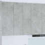 Mueble colgante con estante Riga Gris Concreto 60 x 31 x 100 cm