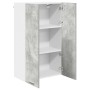 Mueble colgante con estante Riga Gris Concreto 60 x 31 x 100 cm
