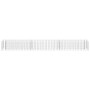 Arriate de gaviones de acero galvanizado 270x30x30 cm