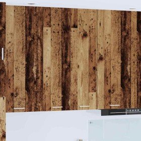 Mueble colgante con estante Riga Madera Vieja 60 x 31 x 100 cm