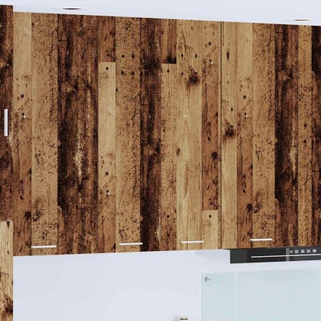 Mueble colgante con estante Riga Madera Vieja 60 x 31 x 100 cm