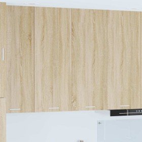 Mueble colgante con estante Riga Roble Sonoma 80 x 31 x 100 cm