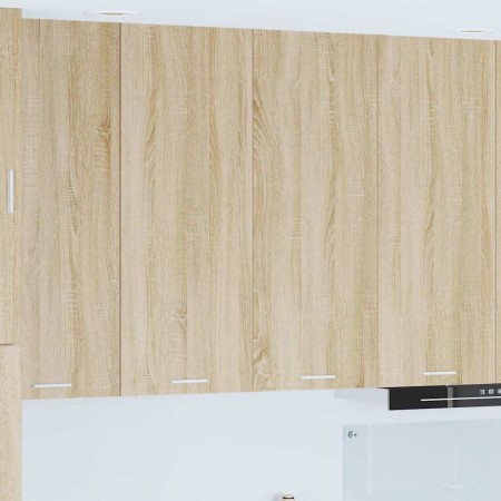 Mueble colgante con estante Riga Roble Sonoma 80 x 31 x 100 cm