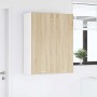 Mueble colgante con estante Riga Roble Sonoma 80 x 31 x 100 cm