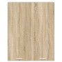 Mueble colgante con estante Riga Roble Sonoma 80 x 31 x 100 cm