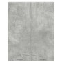 Mueble colgante con estante Riga Gris Concreto 80 x 31 x 100 cm