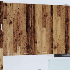 Mueble colgante con estante Riga Madera Vieja 80 x 31 x 100 cm