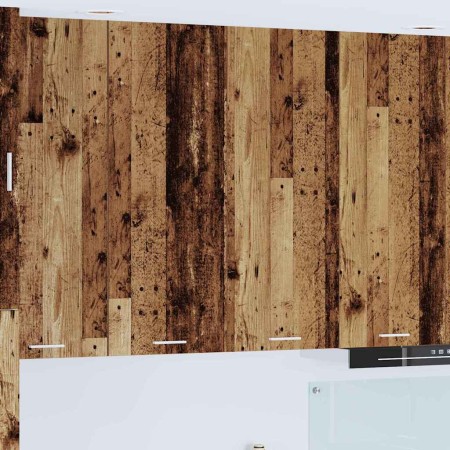 Mueble colgante con estante Riga Madera Vieja 80 x 31 x 100 cm