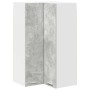 Mueble colgante Riga Gris Concreto y 57 x 57 x 100 cm