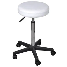 Weißer Bürohocker von vidaXL, Bürostühle - Ref: Foro24-240470, Preis: 45,08 €, Rabatt: %