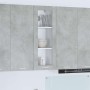 Mueble colgante con estante Riga Gris Concreto 40 x 31 x 100 cm