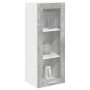 Mueble colgante con estante Riga Gris Concreto 40 x 31 x 100 cm