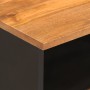 Solid mango wood brown and black bedside table by vidaXL, Nightstands - Ref: Foro24-356789, Price: 44,26 €, Discount: %