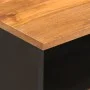 Solid mango wood brown and black bedside table by vidaXL, Nightstands - Ref: Foro24-356789, Price: 43,89 €, Discount: %