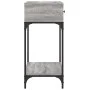 Sonoma gray engineered wood console table 75x34.5x75 cm by vidaXL, Side tables - Ref: Foro24-833401, Price: 58,35 €, Discount: %