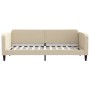 Sofá cama nido tela crema 90x200 cm de vidaXL, Camas y somieres - Ref: Foro24-3196820, Precio: 247,61 €, Descuento: %