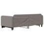 Sofá cama nido tela gris taupe 100x200 cm de vidaXL, Camas y somieres - Ref: Foro24-3196824, Precio: 266,01 €, Descuento: %