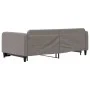 Trundle sofa bed taupe gray fabric 100x200 cm by vidaXL, Beds and slatted bases - Ref: Foro24-3196824, Price: 261,80 €, Disco...