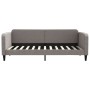 Sofá cama nido tela gris taupe 90x200 cm de vidaXL, Camas y somieres - Ref: Foro24-3196819, Precio: 249,41 €, Descuento: %