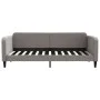 Trundle sofa bed taupe gray fabric 90x200 cm by vidaXL, Beds and slatted bases - Ref: Foro24-3196819, Price: 249,41 €, Discou...