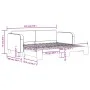 Sofá cama nido tela gris taupe 90x200 cm de vidaXL, Camas y somieres - Ref: Foro24-3196819, Precio: 249,37 €, Descuento: %